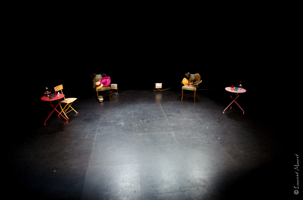 la scène du chok théâtre par Laurent Mauret